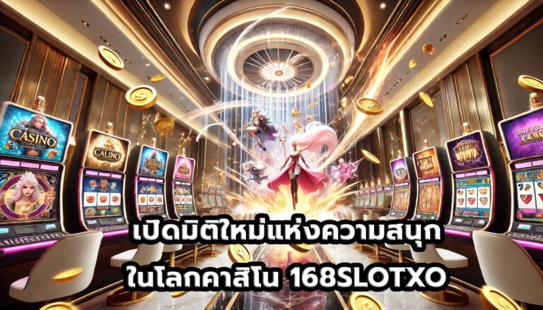 เปิดมิติใหม่แห่งความสนุกในโลกคาสิโนออนไลน์ 168SLOTXO-4